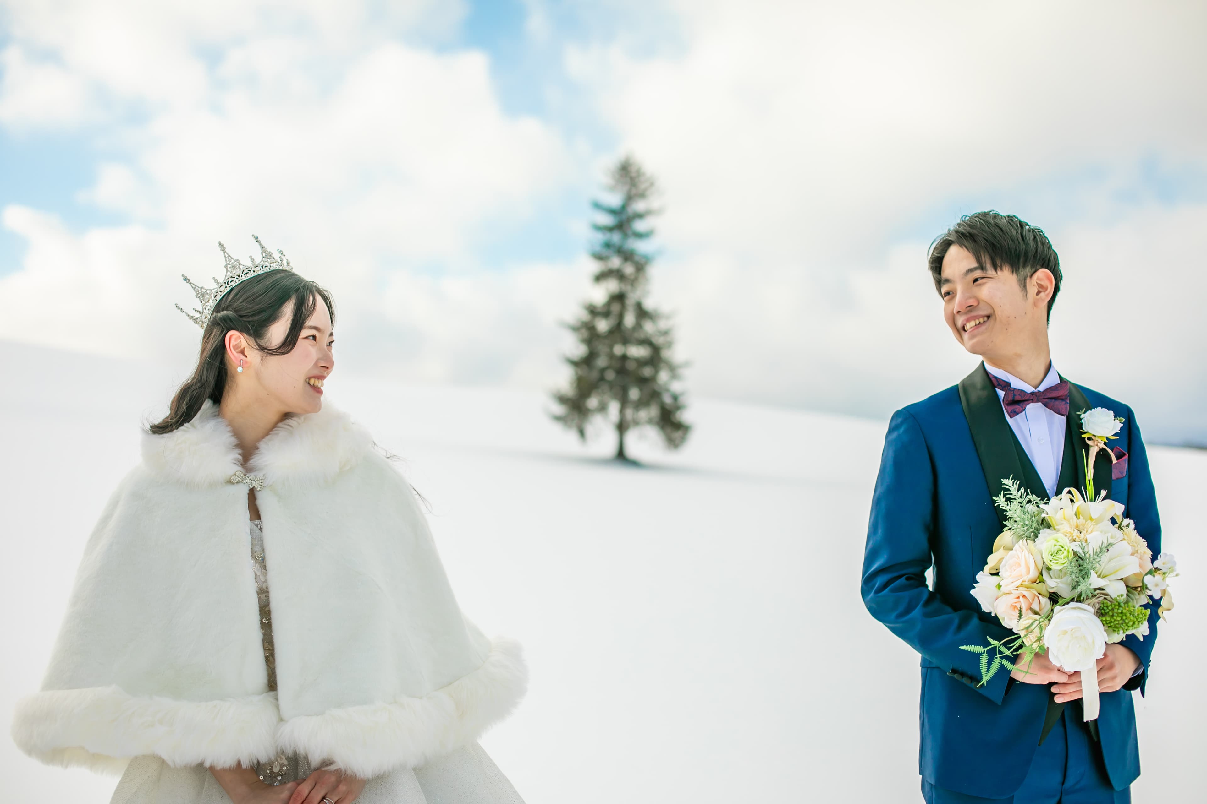 富良野・美瑛でのロケーションウエディング 2