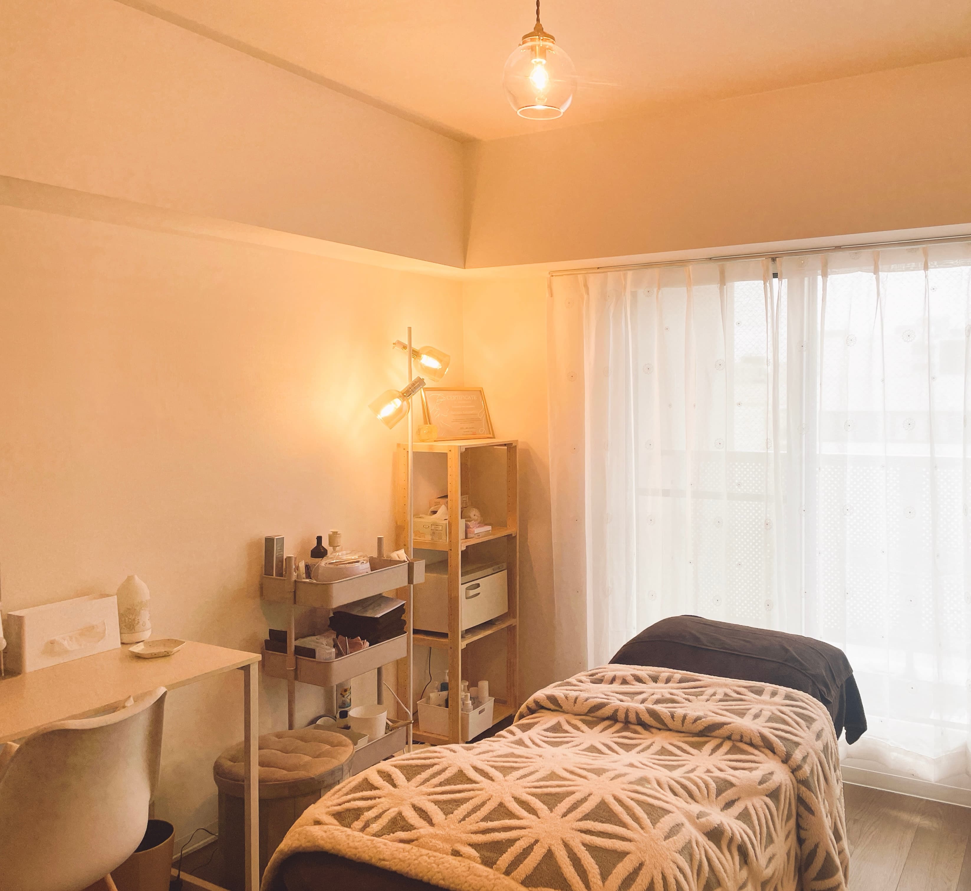 Beauty Salon Laure'a ビューティーサロン ラウレアの施術空間